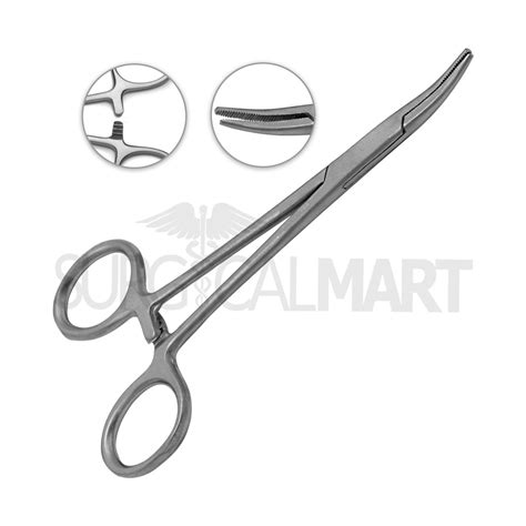 Halsted Mosquito Forceps 5 127cm Curved Surgical Mart Forceps