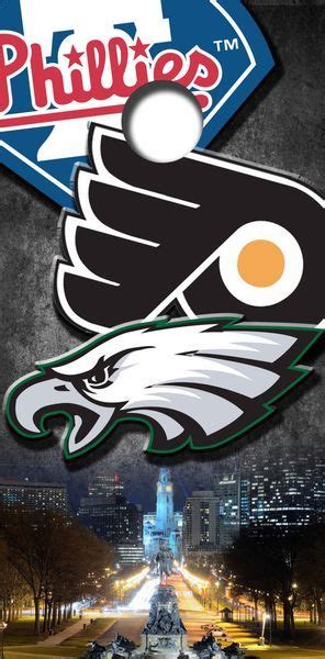Eagles Phillies Flyers Combined Logo