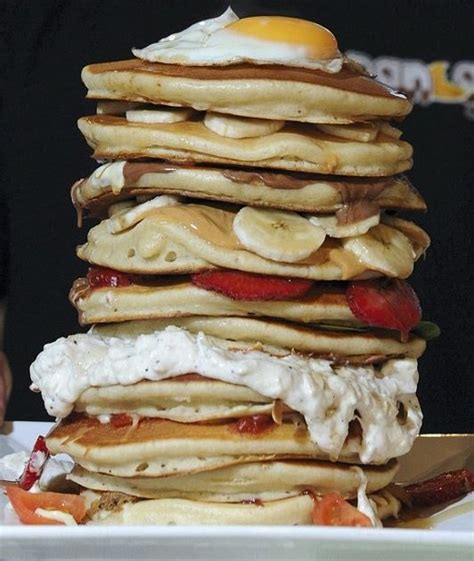The Pancake Corner In Manchester Introduces Its 10 Pancake Tower