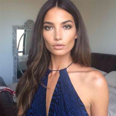 Bts Lily Aldridge At The Spring 2015 Dvf Show Makeup By Quinn Murphy