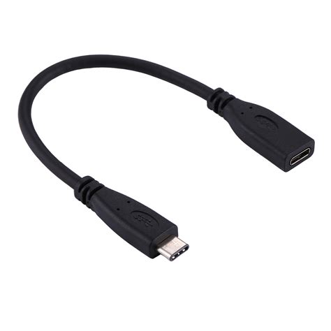 Usb Type C Male To Female Extension Cable 20cm