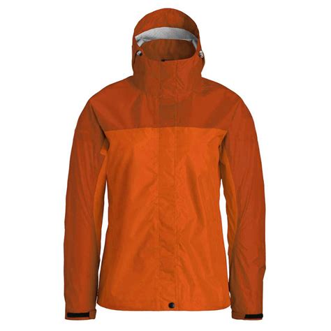 Landway Womens Burnt Orange Monsoon Rain Jacket