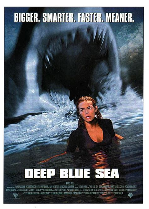 Deep blue sea is a 1999 american science fiction horror film directed by renny harlin. Cartells de cine: 425-Deep blue sea(1999)