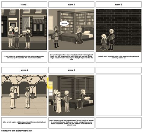 Act Scene Storyboard By Cfd E