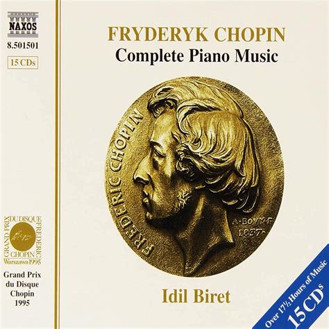 Chopin Complete Piano Music Idil Beret 15 Cd Musik