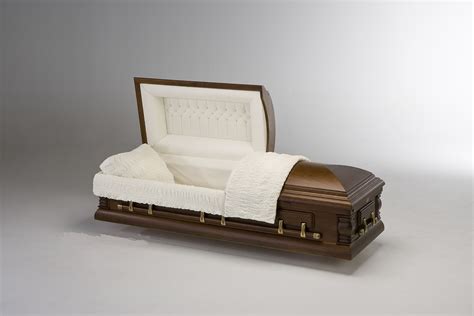 Walton Walnut Hardwood Casket Bella Vida Funeral Home
