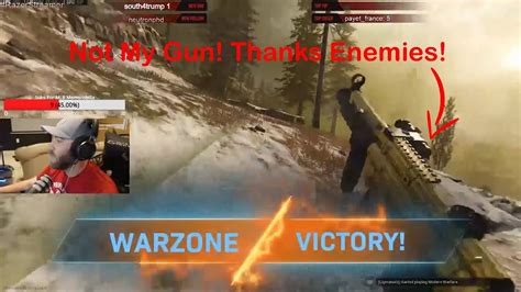 Warzone Victory With Other Teams Loadout Call Of Duty Warzone Youtube