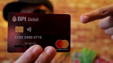Bpi Debit Card Eps And Bpi Debit Card Mastercard Features Youtube