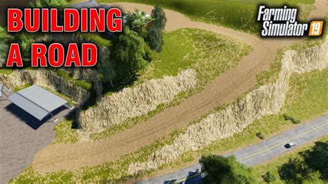 Fs19 Road Building Youtube