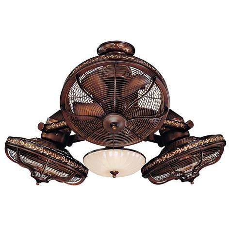 38 Esquire Rich Bronze Finish 3 Head Ceiling Fan 99349 Lamps Plus