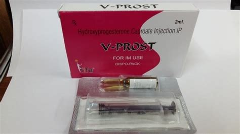 hydroxyprogesterone caproate injection 500mg for hospital packaging size 2 ml rs 268 piece
