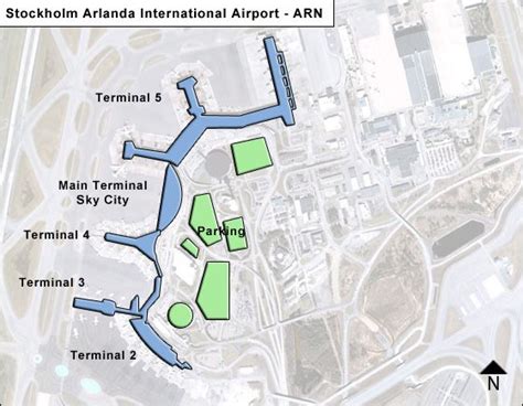 Stockholm Arlanda Airport Map Arn Terminal Guide