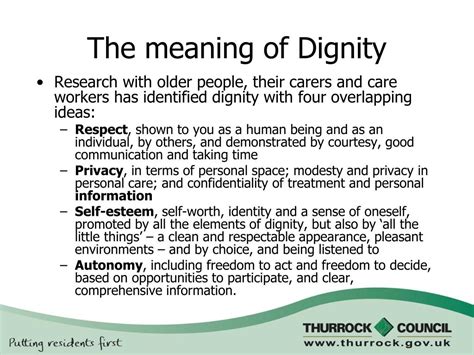 Ppt Dignity In Care In Thurrock Powerpoint Presentation Free