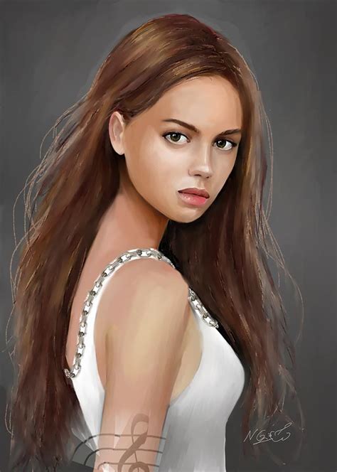 Beautiful Girl Digital Art By Nesrin Gulistan Pixels