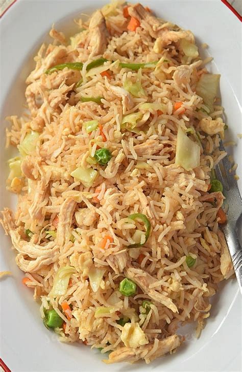 My nasi goreng (or indonesian fried rice) is a spicy rice dish that's way more flavourful than regular fried rice. Try This Easy Better Than Takeout Chicken Fried Rice in 2020 | Cooking chinese food, Easy rice ...