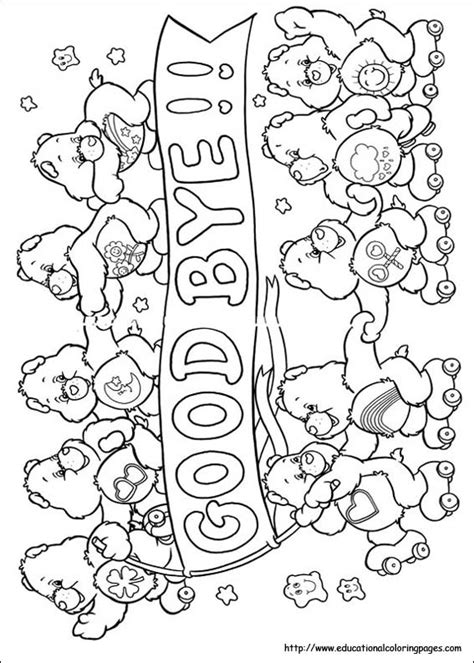 carebears coloring pages   kids