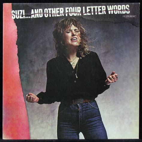 Пластинка Suzi Quatro Suzi And Other Four Letter Words 1979 NM