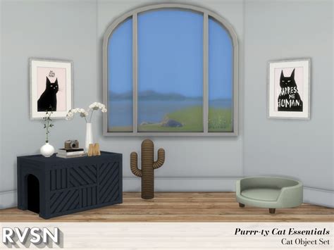 The Sims Resource Purrr Fect Cat Essentials Set Requires Cats And Dogs