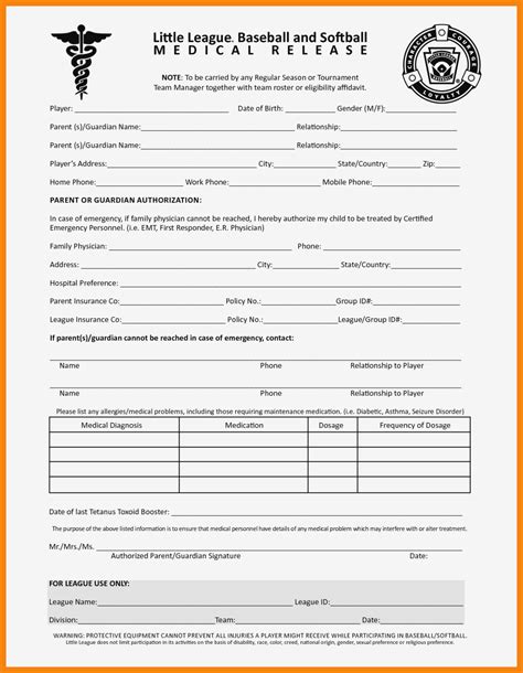Free Printable Medical Forms Kit Printable Forms Free Online