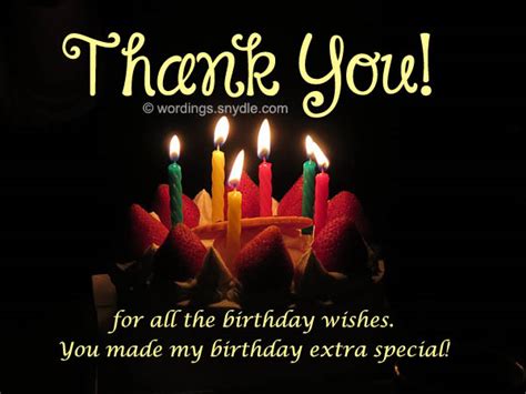 Say thank you for the birthday wishes. How To Say Thank You For Birthday Wishes - Wordings and ...