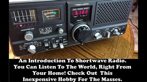 An Introduction To Shortwave Radio A Neat Hobby You Can Get Into Cheap