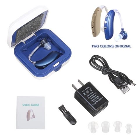 Rechargeable Digital Hearing Aid Voice Adjustable Bte Sound Voice
