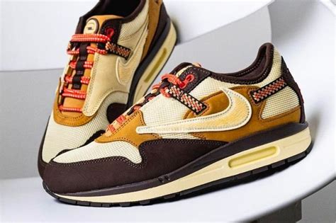 Travis Scott X Nike Air Max 1 Baroque Brown Release ⋆ Beverly Hills