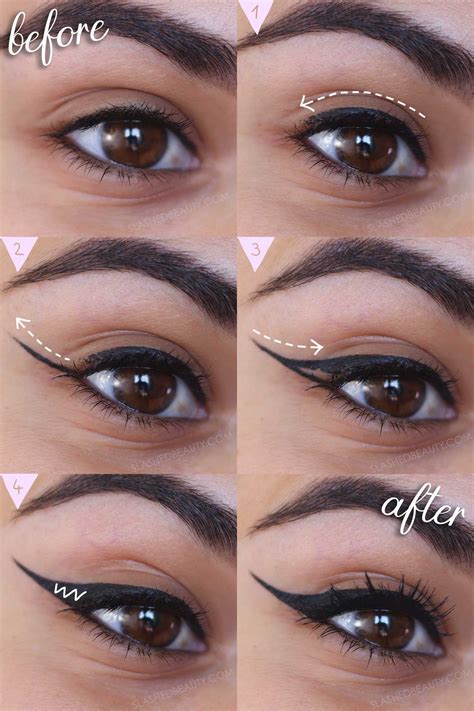 Eyeliner Guide For Beginners How To Winged Eyeliner Tutorial For