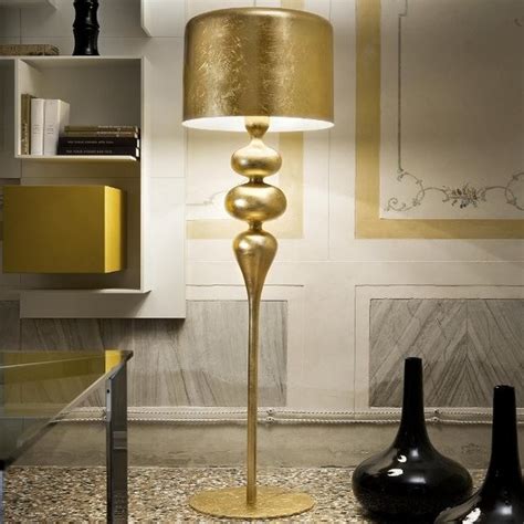 elegant gold floor lamps  fit  living room