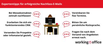 Maybe you would like to learn more about one of these? Nachfass-E-Mail an Kunden gekonnt verfassen
