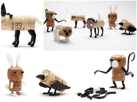 Diy Cork Stopper Animals T Ideas Creative Spotting