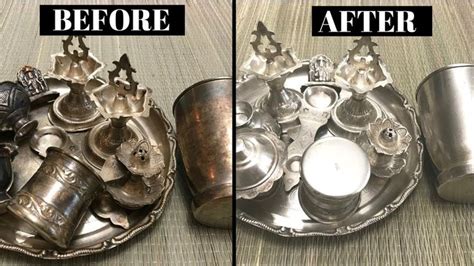 How To Clean Polish Silver Pooja Items At Home Clean Silver Items