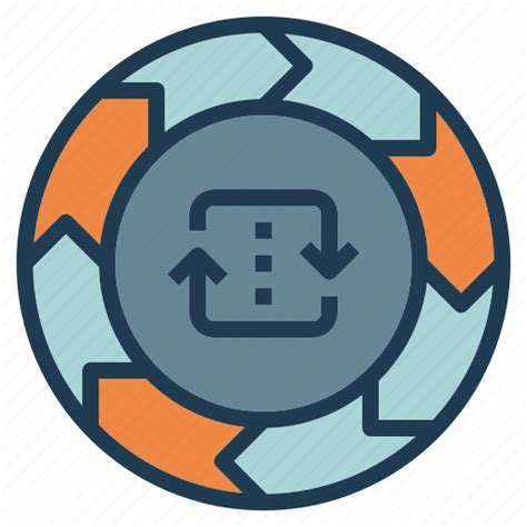Chart Circulation Repetition Wheel Icon Download On Iconfinder