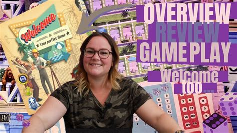 Welcome To Board Game Overview Solo Playthrough And Review Youtube