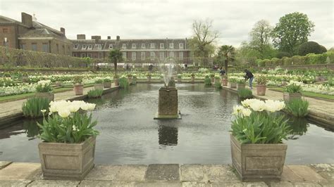 Princess Diana Memorial Garden Opens At Kensington Palace Youtube