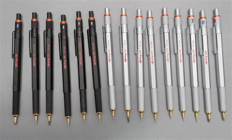 Drafting And Mechanical Pencils Rotring 600g Vs 800 Mechanical