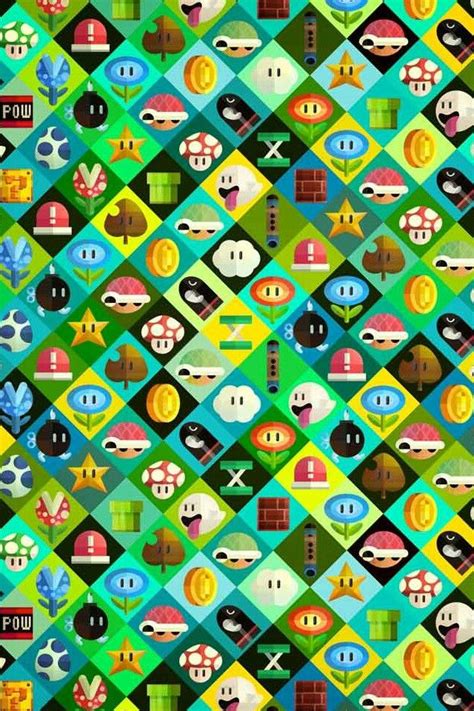 Mario Pattern Pokemon Tipo Siniestro Fondos De Pantalla De Juegos