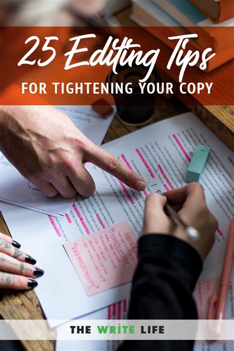 How To Edit 25 Tips For Improving Your Writing Plus An Editing Checklist