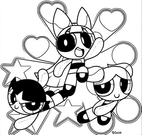 Powerpuff Girls Bubbles Coloring Sheets Coloring Pages