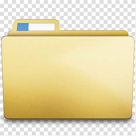 Pop Folders Mini Yellow Folder Icon Art Transparent Background Png Images