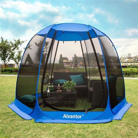 Alvantorleedor Pop Up Screen House Tent 2 15 Person Instant Canopy