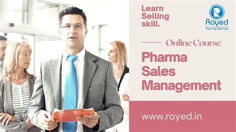Pharma Sales Management Course By Royed Training Youtube