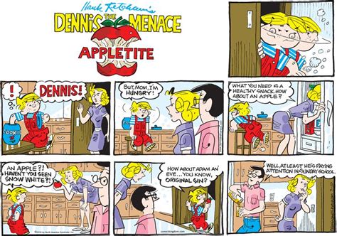 Dennis The Menace Comic Strip For July Dennis The Menace Dennis The Menace Comic