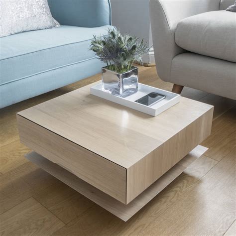Oak Coffee Table For Small Spaces By Urbansize