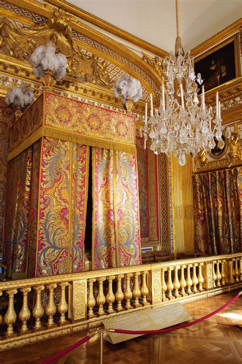 Kings Bedroom Louis Xiv Versailles Chateau Versailles