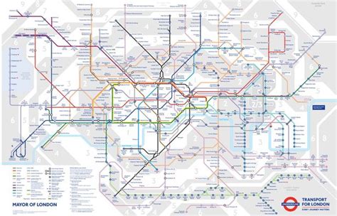 New Tube Map Including Elizabeth Line Released As London Underground