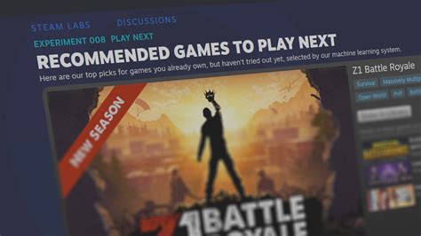Steam Labs Play Next Feature Recommends Games From Your Existing Backlog