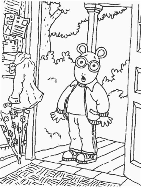 Https://techalive.net/coloring Page/arthur Halloween Coloring Pages