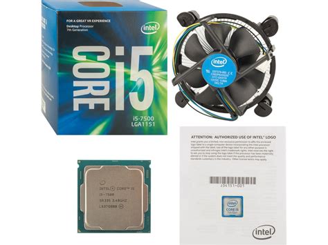 Processador Intel Core I5 7500 Socket Lga1151 Quad Core 34 Ghz