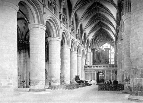 Medieval Gloucester Cathedral Interior